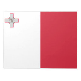 Flagge Maltas Notizblock
