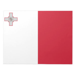 Flagge Maltas Notizblock
