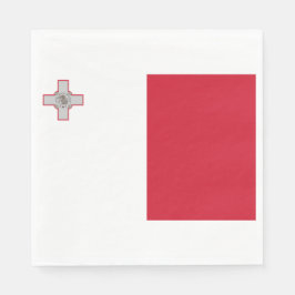 Flagge Maltas Serviette