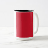 Flagge Maltas Zweifarbige Tasse (VorderseiteRechts)