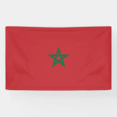 Flagge Marokko Banner (Horizontal)