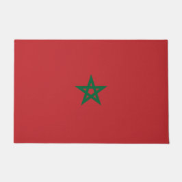 Flagge Marokkos Fußmatte