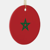 Flagge Marokkos Keramik Ornament (Rechts)