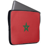 Flagge Marokkos Laptopschutzhülle (Vorne Rechts)