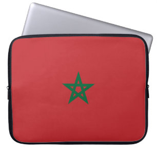 Flagge Marokkos Laptopschutzhülle