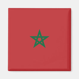 Flagge Marokkos Magnet