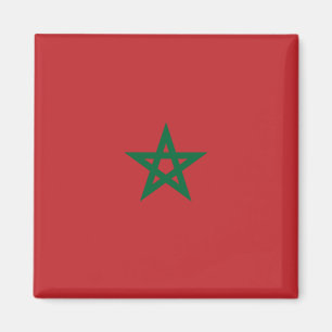 Flagge Marokkos Magnet