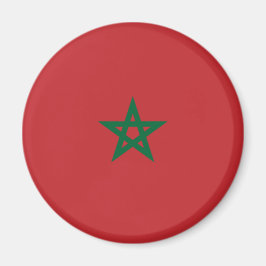 Flagge Marokkos Magnet