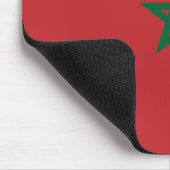 Flagge Marokkos Mousepad (Ecke)