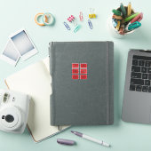 Flagge Marokkos Sammelpackung mit 6 Stück Aufkleber (iPad Hülle)