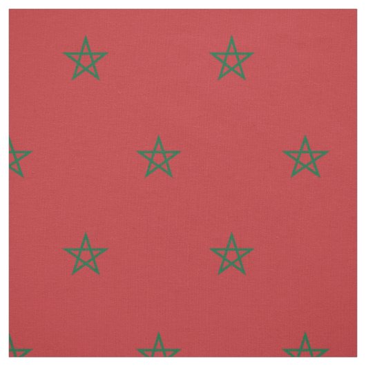 Flagge Marokkos Stoff (Muster)