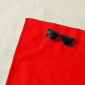 Flagge Marokkos Strandtuch (Beispiel)