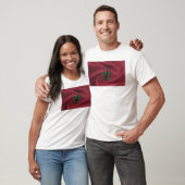Flagge Marokkos T-Shirt (Unisex)