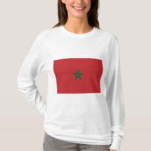 Flagge Marokkos T-Shirt