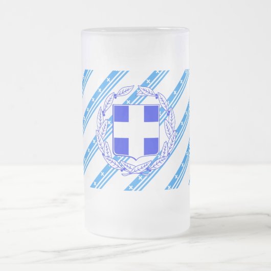 Flagge Mattglas Bierglas (Mittel)