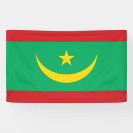 Flagge Mauretaniens Banner