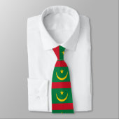 Flagge Mauretaniens Krawatte (Gebunden)