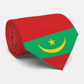 Flagge Mauretaniens Krawatte (Gerollt)