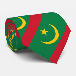 Flagge Mauretaniens Krawatte