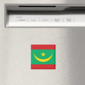 Flagge Mauretaniens Magnet (In Situ (Geschirrspüler))