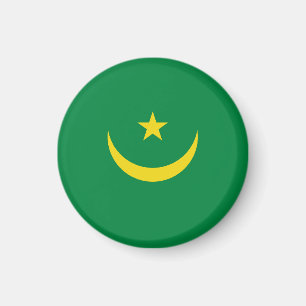 Flagge Mauretaniens Magnet