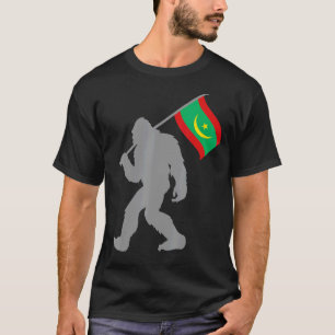 Flagge Mauretaniens oder Mauretaniens unter mauret T-Shirt