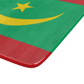 Flagge Mauretaniens Schneidebrett (Ecke)