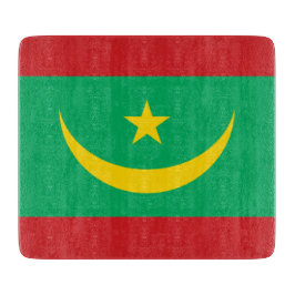 Flagge Mauretaniens Schneidebrett