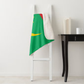 Flagge Mauretaniens Sherpadecke (Beispiel)