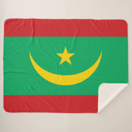 Flagge Mauretaniens Sherpadecke