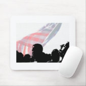 Flagge-Mausunterlage Mousepad (Mit Mouse)
