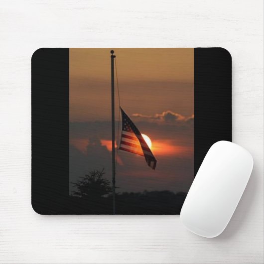 Flagge-Mausunterlage Mousepad (Mit Mouse)