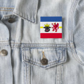 Flagge Mecklenburg-Vorpommern Pinback Butt Button (Beispiel)