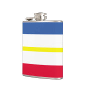 Flagge Mecklenburg-Western Pommern Flachmann (Links)