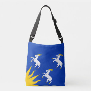 Flagge Merionethshire Crossbody Bag Tragetaschen Mit Langen Trägern