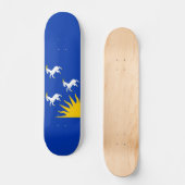 Flagge Merionethshire Skateboard (Vorderseite)