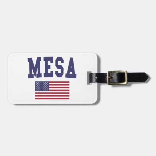 Flagge MESAs US Gepäckanhänger (Vorderseite horizontal)