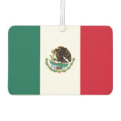 Flagge Mexikos Autolufterfrischer (Rückseite)