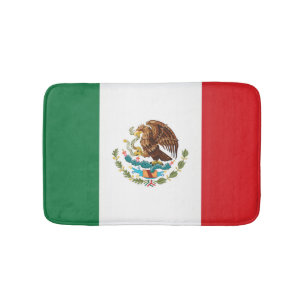 Flagge Mexikos Badematte