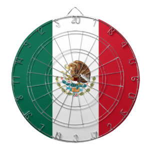 Flagge Mexikos, Bandera de la República Mexicana Dartscheibe