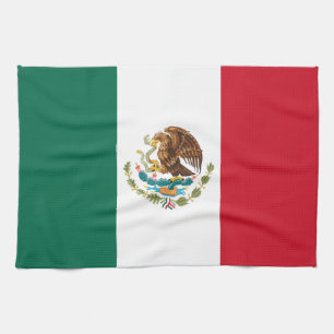 Flagge Mexikos, Bandera de la República Mexicana Geschirrtuch