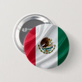Flagge Mexikos Button (Vorne & Hinten)