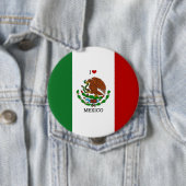 Flagge Mexikos Button (Beispiel)