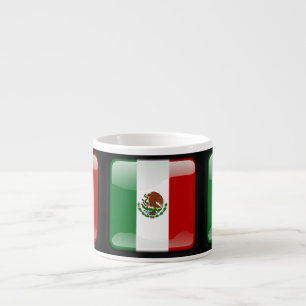 Flagge Mexikos Espressotasse