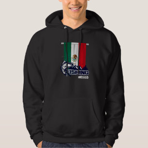Flagge Mexikos Fischerei in Mexiko Mexiko Fischere Hoodie