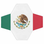 Flagge Mexikos Fußball (Flach)