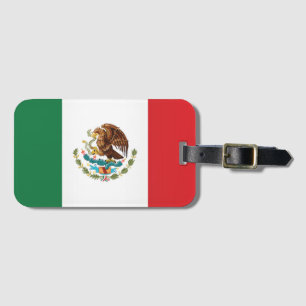 Flagge Mexikos Gepäckanhänger