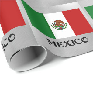 Flagge Mexikos Geschenkpapier