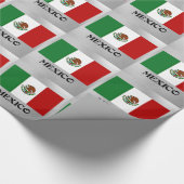 Flagge Mexikos Geschenkpapier (Ecke)