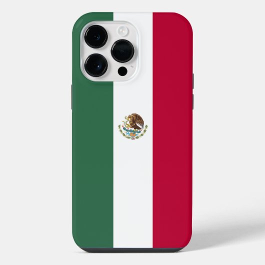 Flagge Mexikos iPhone Hülle (Rückseite)